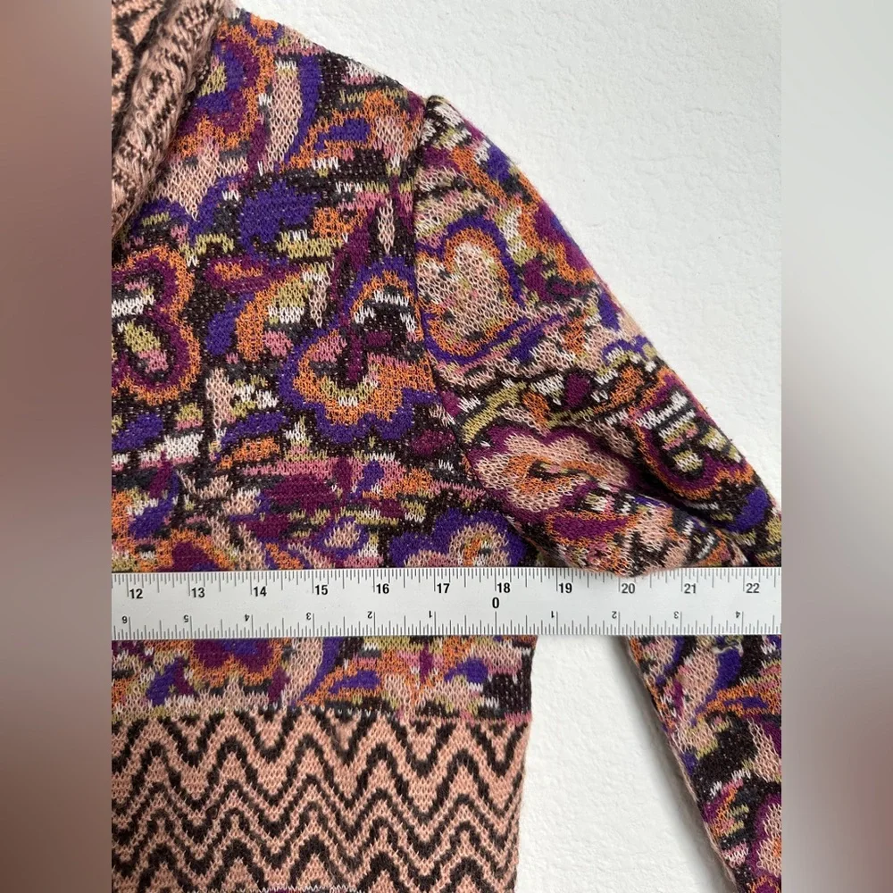 Missoni wool mohair‎ sweater turtleneck women’s size Large - Picture 10 of 12